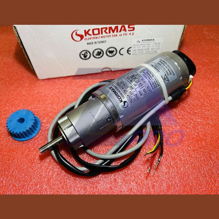 Мотор-редуктор 24VDC 300RPM 90W CCW-CW KORMAS