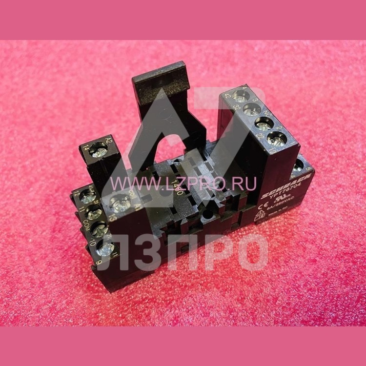 4-полюсное гнездо c винт. зажим., 6 А для реле PT YPT78704 Schrack