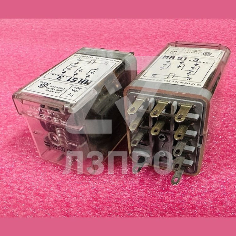 Реле 24VDC 10A MR 51.3… RELECO Spain HIDRAL