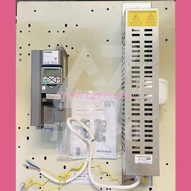 Панель с преобразователем частоты Emotron 7,5kW DSV35-40-016-20  резистивная сборка КРТ-2.1-48-2000