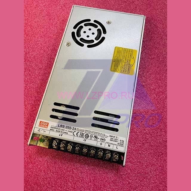 Блок питания 24V 14,6A LRS-350-24 MeanWell