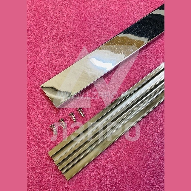 Плинтус кабины лифта L-1300 mm CHROME FAA459E999 CH 1300 Otis