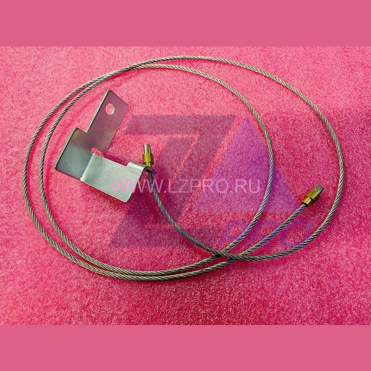 Тросик груза (противовеса) дверей шахты TLD PRIMA UKRA L-1425 мм OP1200 левый LH Otis ZAA712S13