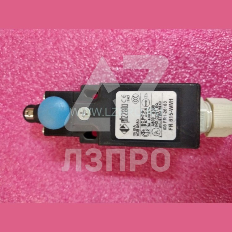 Концевой выключатель с роликовым штоком несамовозвратный FR-615-WM1 Pizzato