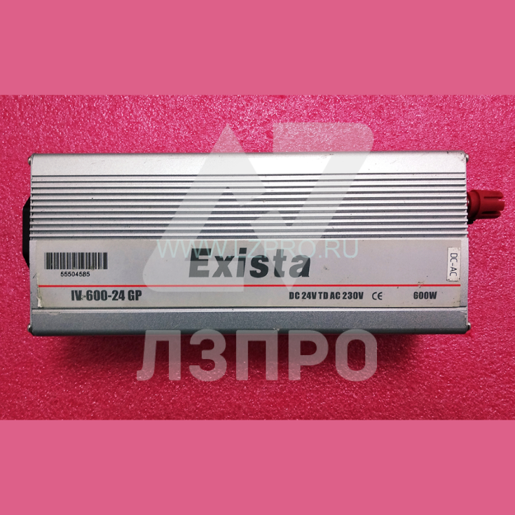 Инвертер Exista IV-600-24 GP, 24VDC-230VAC 600W Schindler (УЦЕНЕННЫЙ)