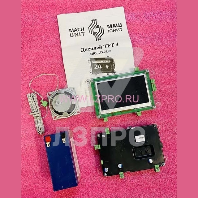 Дисплей панели приказов LCD ESC 4,3 МЮ Д43.03.00 ИнтелКрафт ЩЛЗ