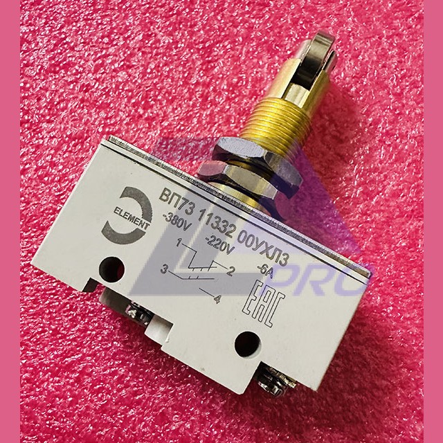 Выключатель путевой ВП73 11332 00 УХЛ3 (толкатель, аналог ВП73 10532 и МП1105М)