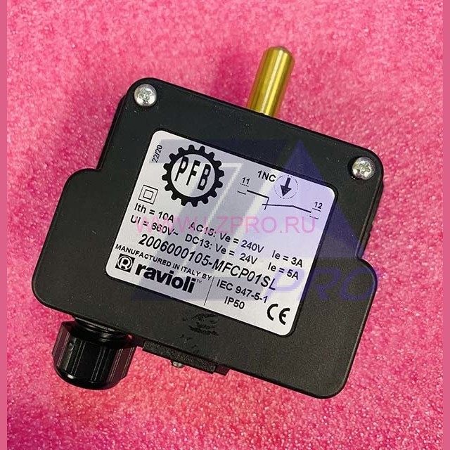 Выключатель 2006000105-MFCP01SL ravioli ThyssenKrupp