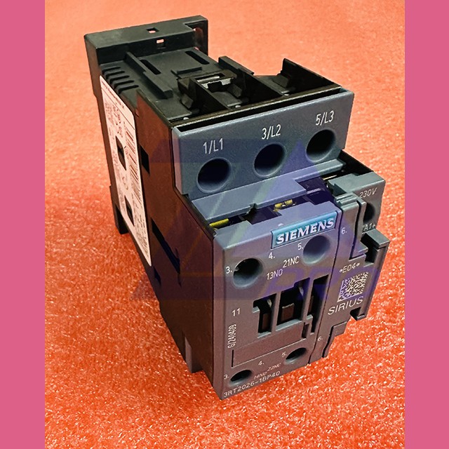 Контактор 230VDC 25A 11kW 3P 1NO 1NC 3RT2026-1BP40 Siemens