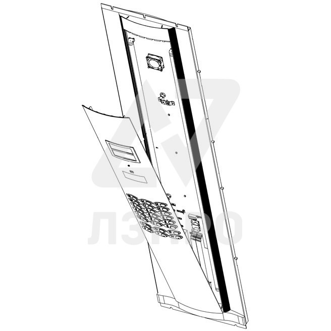 Приказная панель COP в сборе (исполнение по контрактным параметрам) Gen2 Otis-2000R 