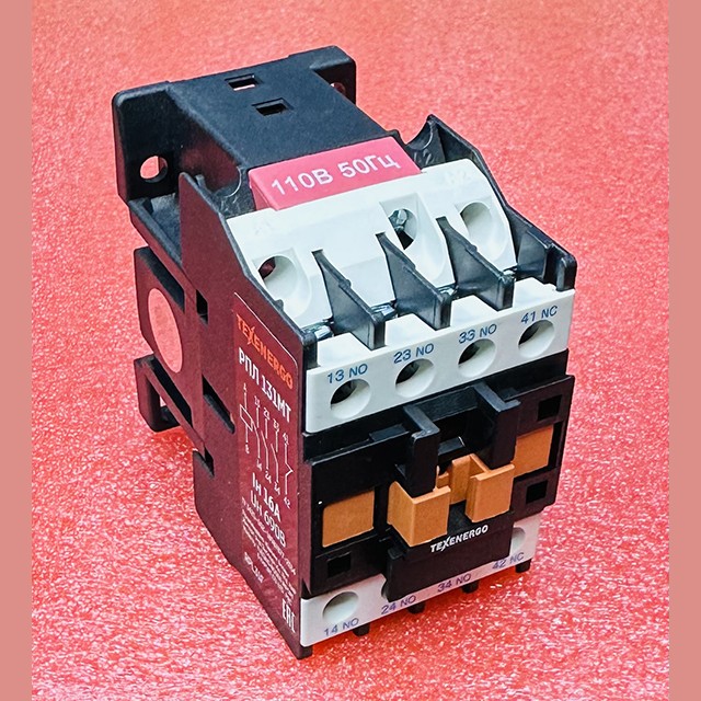 Реле промежуточное РПЛ 131МТ 16А 110В 3HO+1НЗ ТЭ