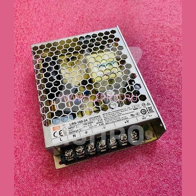 Блок питания 24V 4,5A LRS-100-24 Mean Well