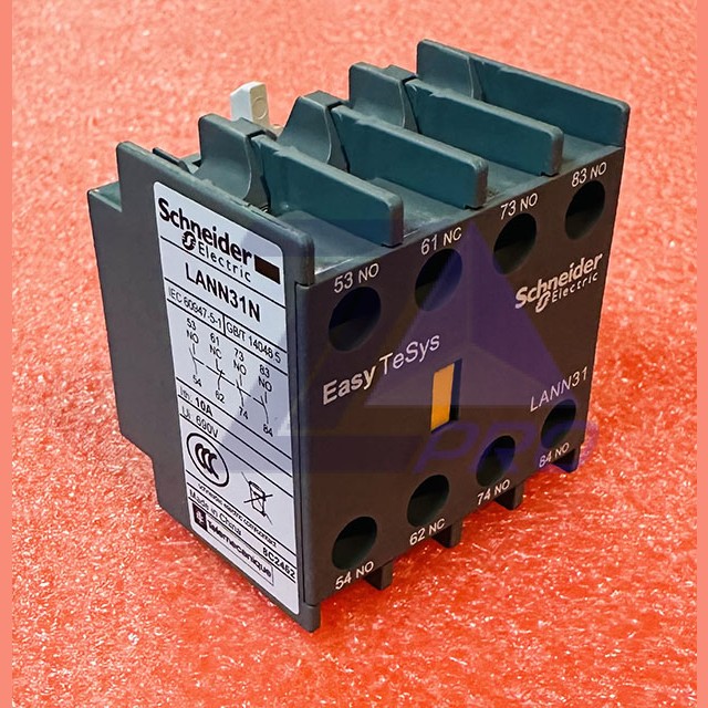 Блок дополнительных контактов 3NO+1NC LAEN31 (LANN31) Schneider Electric