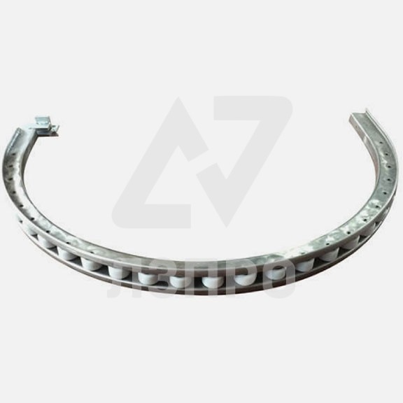 Направляющая поручня изогнутая левая LHS (25 роликов) эскалатора FT845 1737522601 ThyssenKrupp