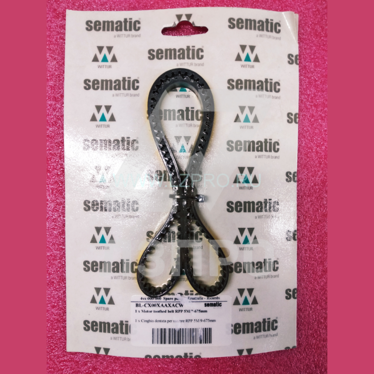 Ремень зубчатый привода ДК RPP 5M/9-675 mm BL-CX00XAAXACW LiftMaterial