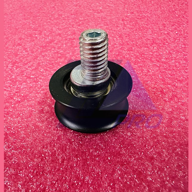 Контрролик замка дверей шахты D=33мм d=8мм ELM0411.05.01.01.003 в сборе с осью Евролифтмаш