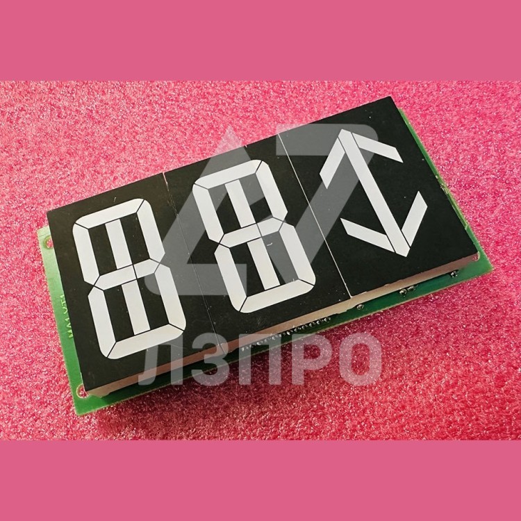 Плата этажного индикатора красная индикация MA1.XT1 Thyssen