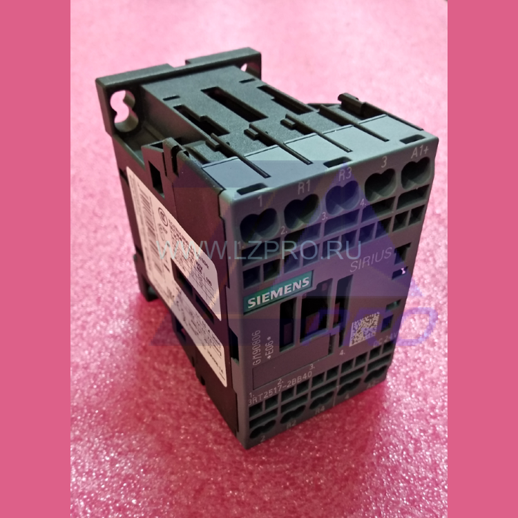 Контактор 24VDC 5,5kW-NO 4kW-NC 3RT2517-2BB40 ZAA638CAF7 Siemens