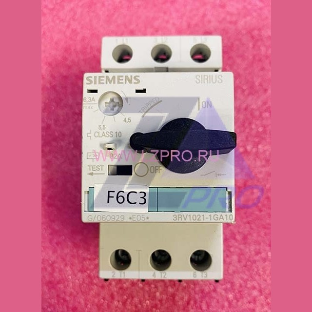 АВТОМАТИЧЕСКИЙ ВЫКЛЮЧАТЕЛЬ  3RV1021-1GA10 Siemens