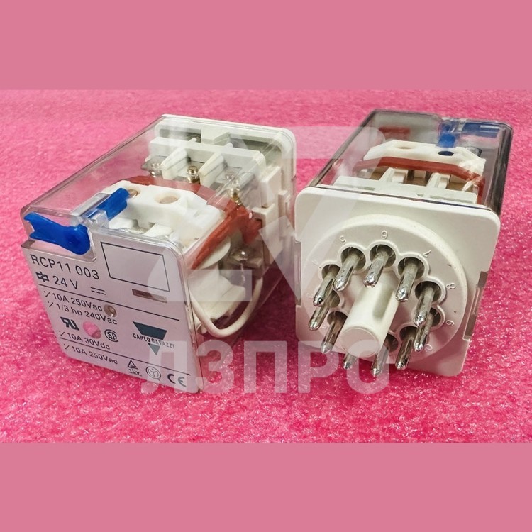 Реле промежуточное 10A 24VDC RCP11003 Carlo Gavazzi