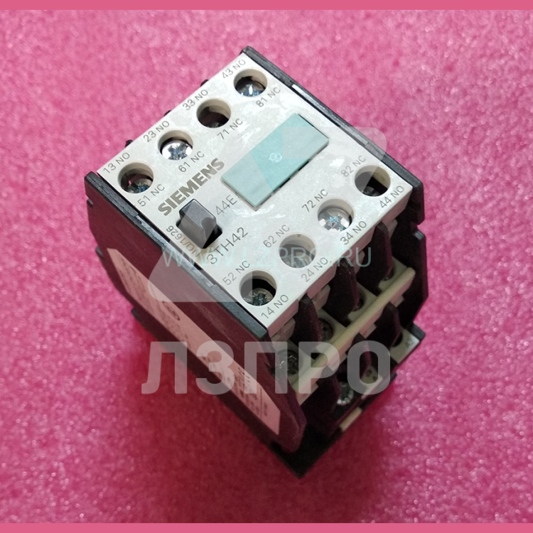 Вспомогательный контактор AC42V 50Hz50V 60Hz 44E 4NO+4NC 3TH4244-0AD0 Siemens