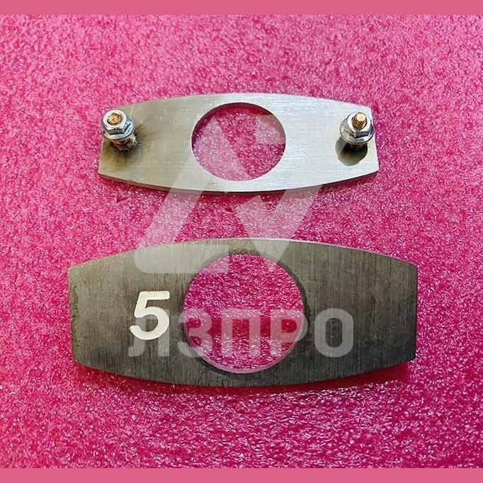 Чиклет "5" без Брайля, шлифов. нерж., ZAA396CY5 Отис