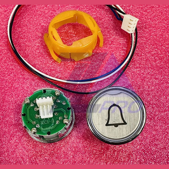 Кнопочный модуль "ЗВОНОК" (ПУЛ02В) KS-1021-01X Korea МЭЛ