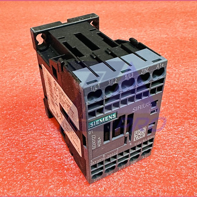 Контактор 110VAC 9A 4kW 1NC 3RT2016-2GG22 Siemens