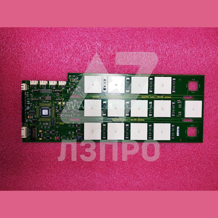 Плата интерфейса приказного аппарата SCOPBM 5.Q ID.NR.591843 Schindler