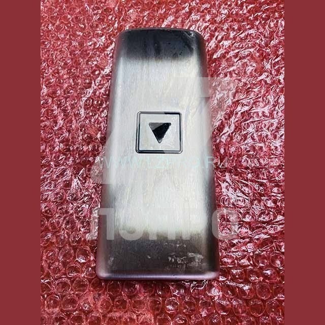 Вызывной пост (шлифованный, с одной кнопкой, стрелка "вниз") ThyssenKrupp