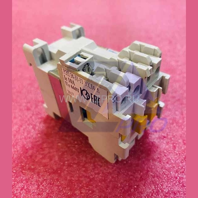 Реле промежуточное электромагнитное без ОПН РЭП 34-31-11 УХЛ4 А