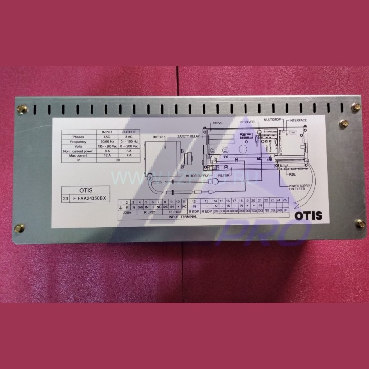 Блок управления F-FAA24350BX HPDO Otis
