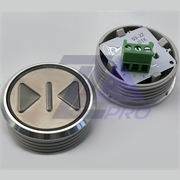 Модуль кнопочный красная подсветка "ЗАКРЫТИЕ ДВЕРЕЙ" К1-Закр-1-К (а...