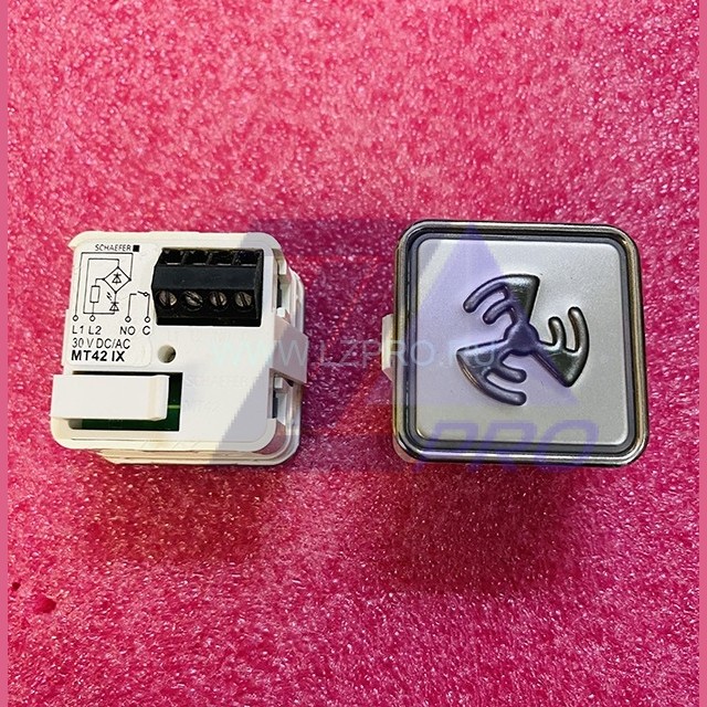 Модуль кнопочный "ВЕНТИЛЯТОР"  MT42 IX Schaefer