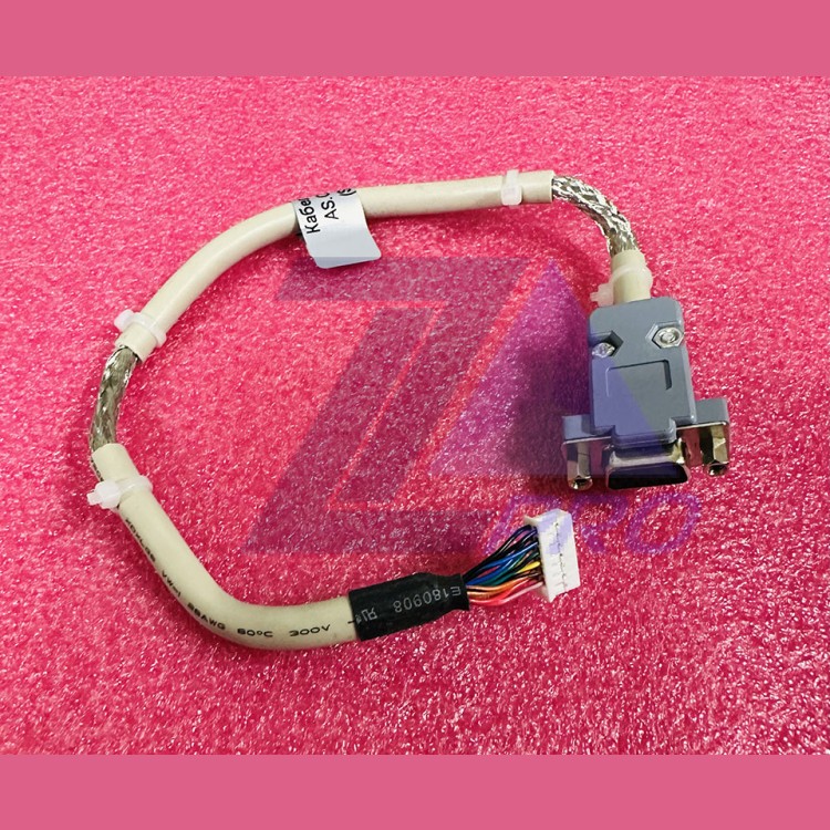 Кабель энкодера SinCos промежуточный короткий L=0.35м со стороны платы ОС ПЧ AS.CH.SC-0P35