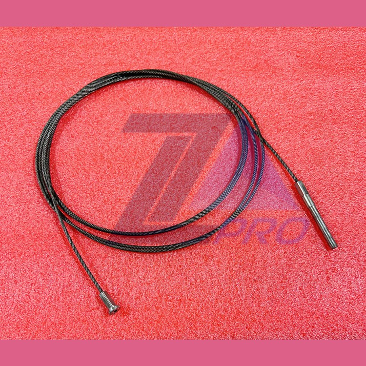 Тросик дверей кабины L=2712мм с наконечниками проем 800мм 0611Б.53.40.710-06 МЛЗ