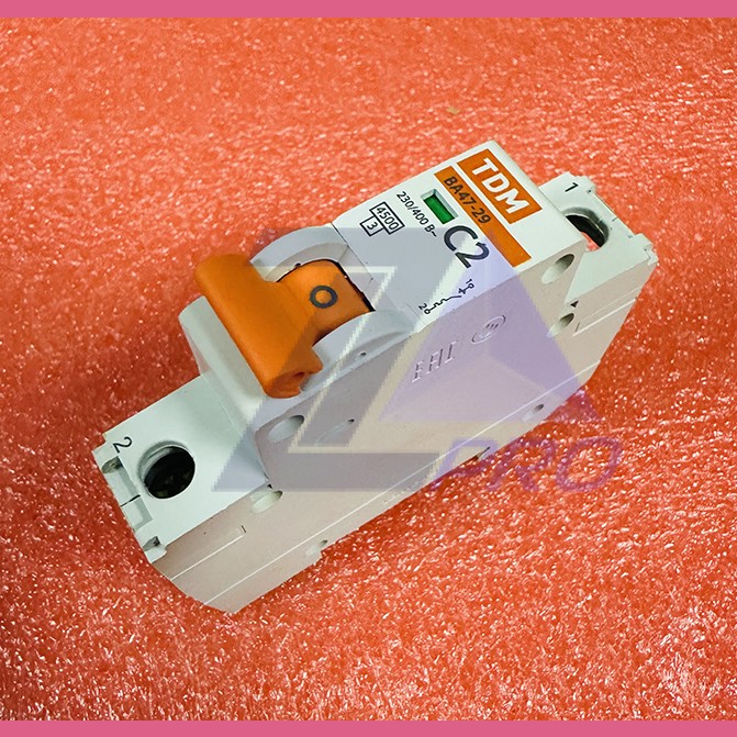 Выключатель автоматический 1P C2 ВА47-29 SQ0206-0066 TDM