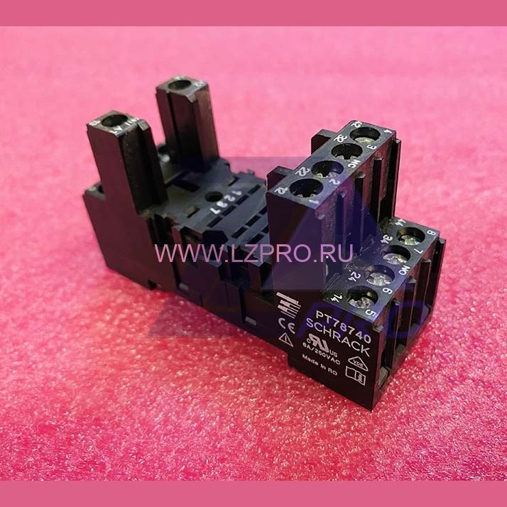 Колодка для реле 4-POLE. 6A PT78740 SCHRACK