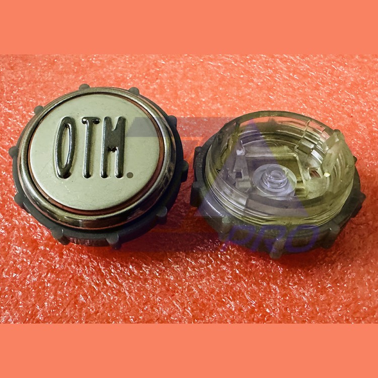 Модуль кнопочный круглый ОТМЕНА с гайкой без платы ВКЛ13А-7П (7-4П)