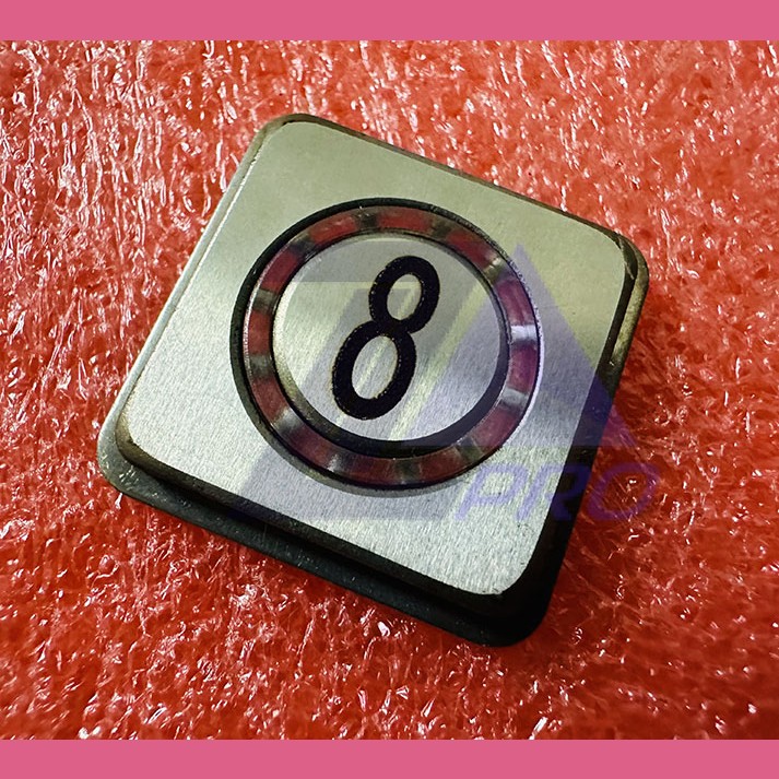 Толкатель квадратный 8 кнопочного модуля ВКЛ13А-7