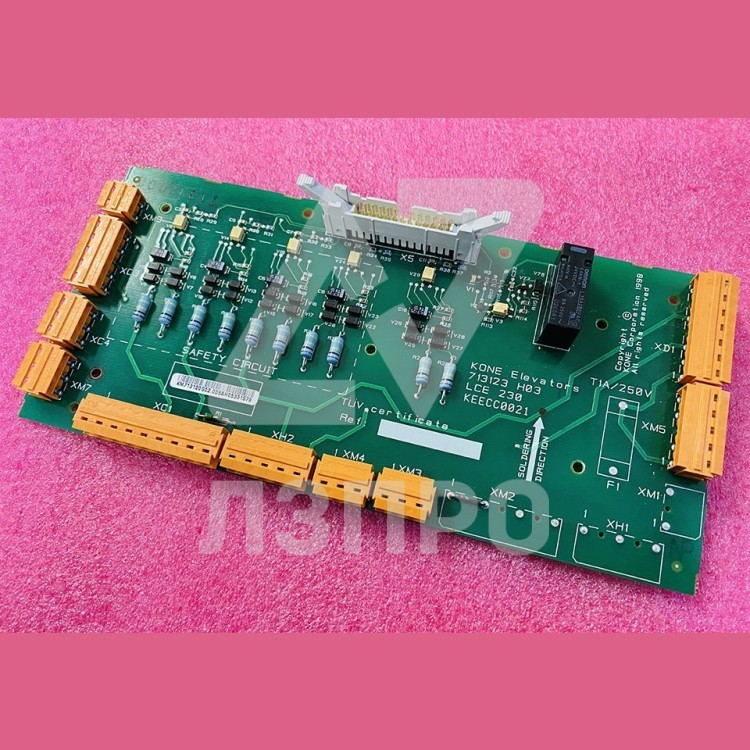 Плата цепи безопасности LCE230 MONOSPACE KM713120G02 Kone