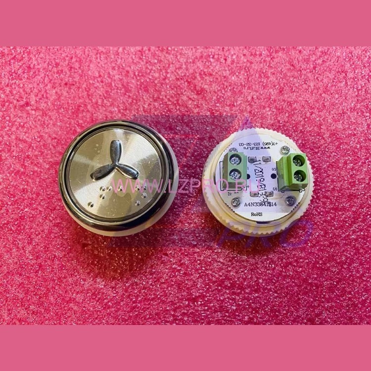 Модуль кнопочный A4N33841$14 белая подсветка Брайль "Вентилятор" BBP-R331-CMPLT-S-W-FAN (EA2406S-S-W-FAN) ЩЛЗ