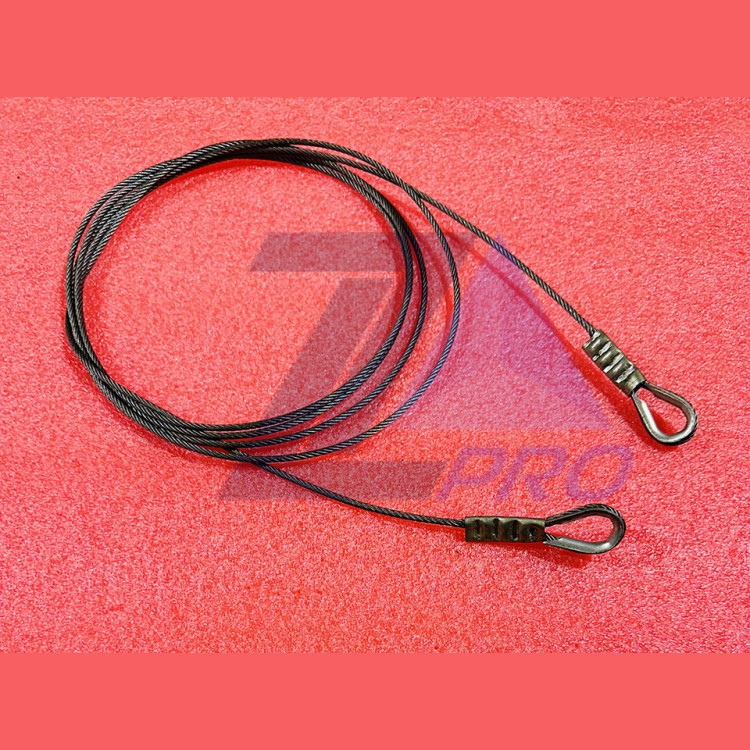 Тросик привода дверей кабины в сборе проём 800мм 0411.03.15.200 МЛЗ