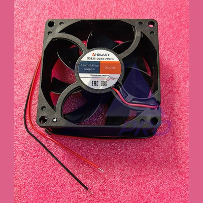 Вентилятор осевой 24VDC 80x80x25 G0825-D24X-7PBHL SILART
