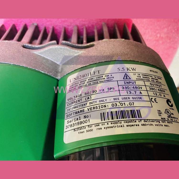 Частотный преобразователь 5,5kW UNI2401LFT UNIDRIVE (уцененный)