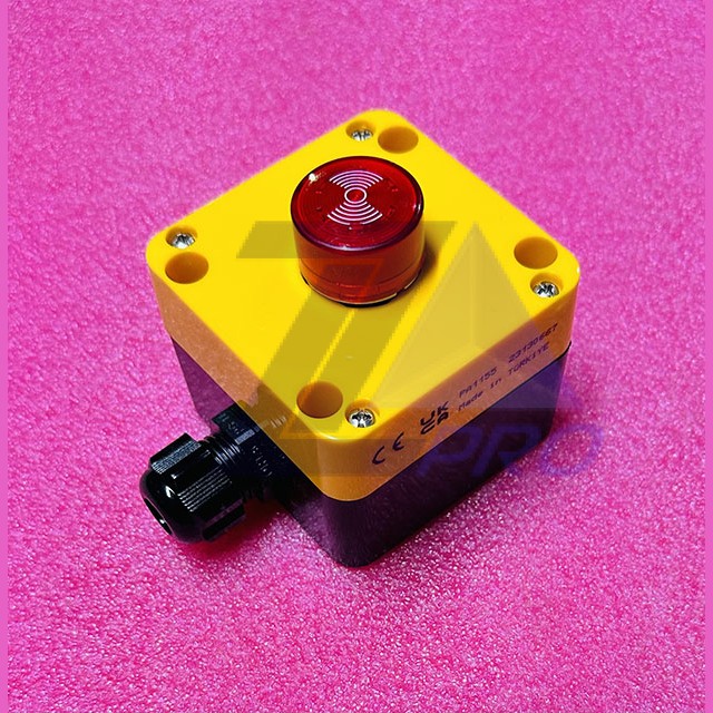 Пост сигнализации PA1155 желто-черный зуммер-мигалка