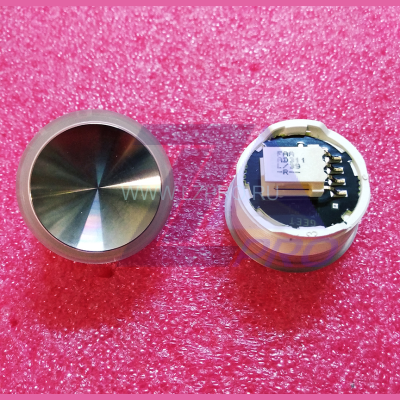 Кнопка (подсветка красный ореол, шлифованная, AMP разъем для MCS220) FAA25090...