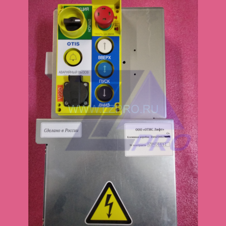 Клеммная коробка J-BOX с пультом ревизии ZAA25402X2 Otis