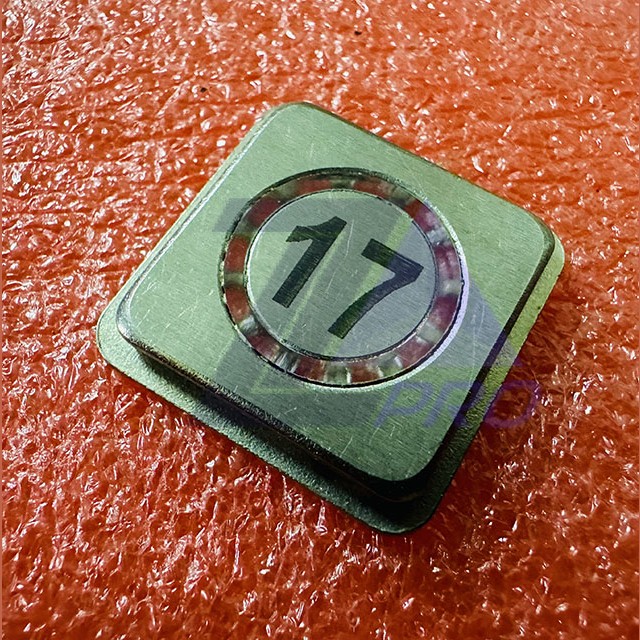 Толкатель квадратный 17 кнопочного модуля ВКЛ13А-7