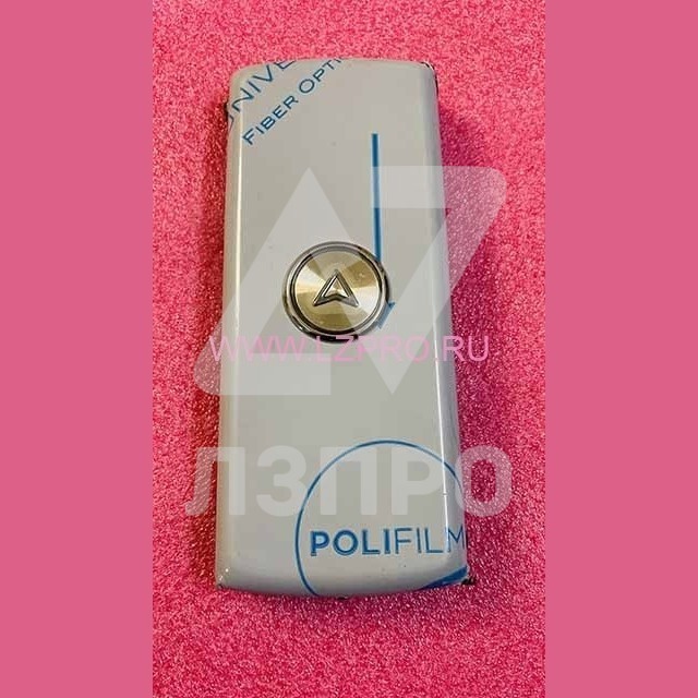 Вызывной пост лифтовой (шлифов., нерж., кнопка A4N49744$05 с стрелкой) ПЛВ54И-Н1А0100ЩУЗ ЩЛЗ